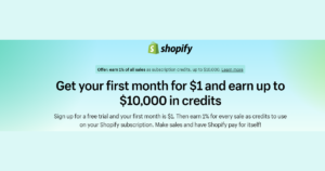 Shopify Free Trial