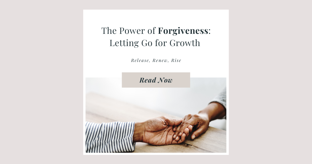 The Power Of Forgiveness