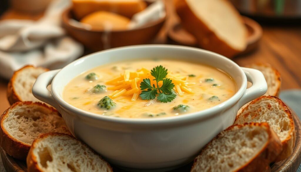 easy broccoli cheddar soup recipe for beginners